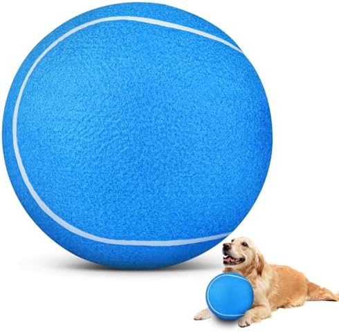 HETOO Tennis Balls for Dogs, Large Dog Toys, Herding Ball, 9.5 Inch