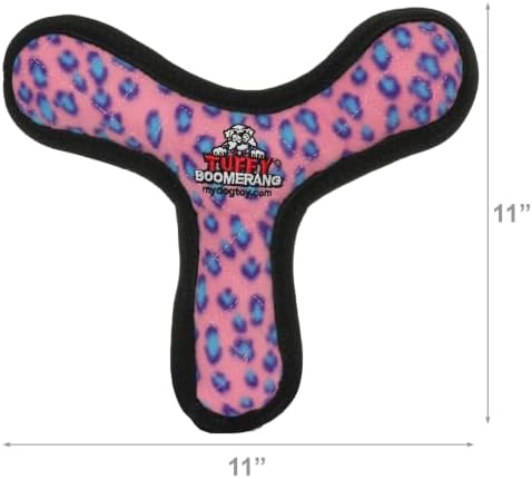 TUFFY® 2 Pack Ultimate Boomerang Ultra Durable Plush Dog Toys