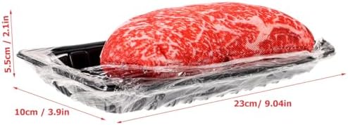 balacoo Simulated Steak Dog Chew Toy 9.05In Soft Oxford Cloth Squeaky