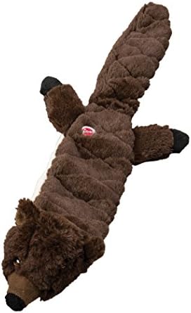 SPOT Skinneeez Extreme Quilted Beaver- Durable, Stuffing Free Dog Toy with 4 Layers of Diamond Stitched Fabric & 2 Squeakers- Ideal for Medium and Large Aggressive Puppies and Dogs- 23in