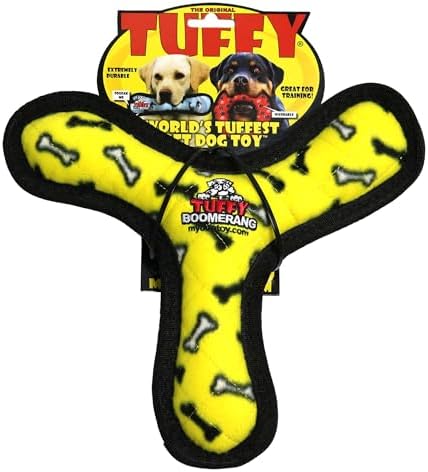 TUFFY® 2 Pack Ultimate Boomerang Ultra Durable Plush Dog Toys
