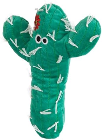Mad Cat Big Cactus Kicker Catnip & Silvervine Crinkle Cat Toy, Pack of 1