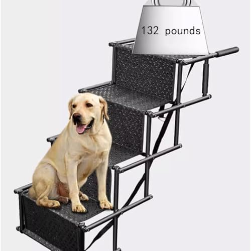 Dog Steps for Car for Smart #3 5-Door SUV 2023 Foldable Dog Ramps for Large Dogs with Non Slip Surface Portable Outdoor Pet Ramp