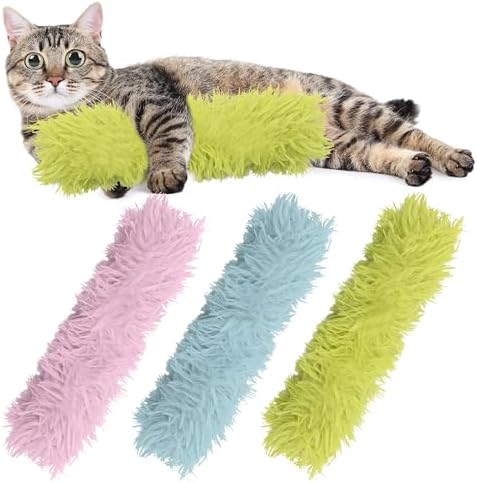 3 Pack Catnip Toys,Soft and Durable Cat Pillows Toys, Funny cat Toy