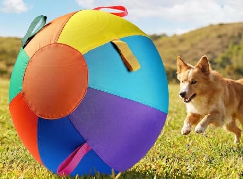 Herding Ball for Dogs, 22.5" XL Outdoor Exercise Toy for Medium Large Dogs