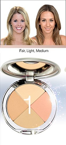 Christina Cosmetics Perfect Pigment 1: FULL SIZE 7 PIECE KIT - For Fair, Light or Medium complexions