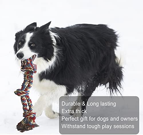 Jalousie 14 Pack Puppy Chew Dog Rope Toy Assortment for Small Medium Large Breeds