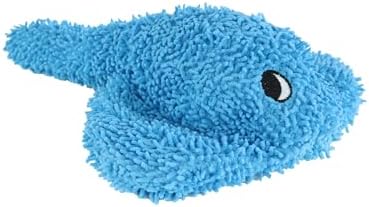 MIGHTY Tuffy Microfiber Medium Ball Stingray Dog Toy