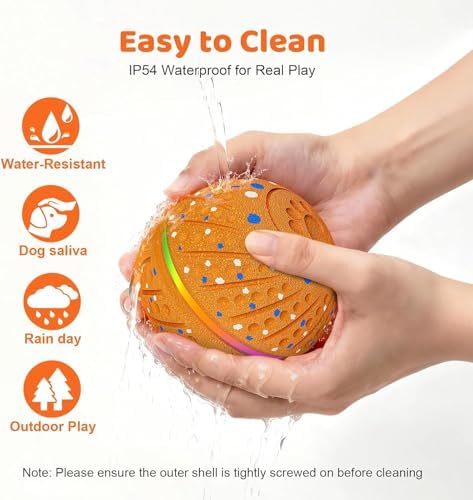 Smart Interactive Dog Toys Ball for Aggressive Chewers Small Medium Dogs