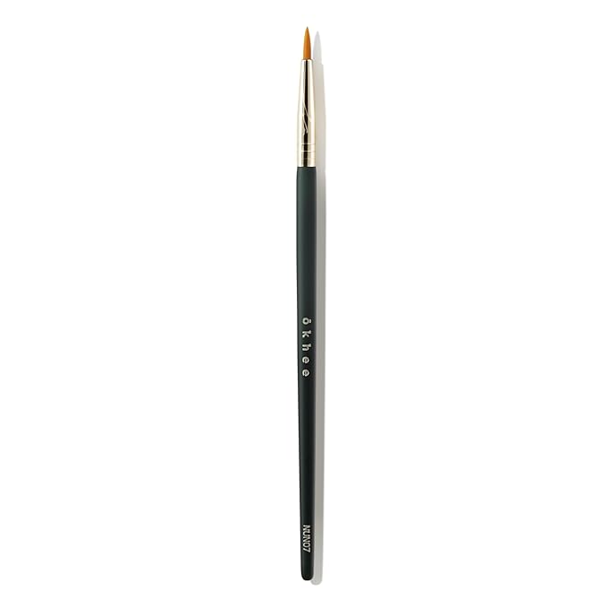 SOO ADOR okhee Eyeliner Brush NUN07 – Professional Korean Eye Makeup Brush, Precision Liner Brush for Gel & Liquid Eyeliner, Sharp Definition and Controlled Line Work
