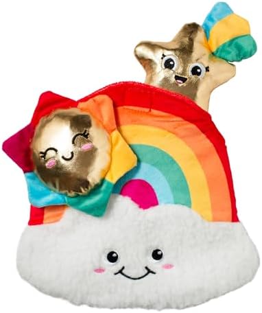 Fringe Studio Look ON The Bright Side Hide and Seek Plush Dog Toy, Pet Shop Collection (289258)