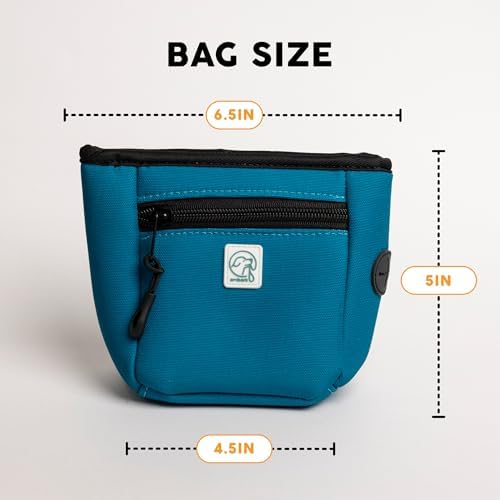 Embark Dog Treat Pouch - Waterproof Training Bag & Portable Water Bowl