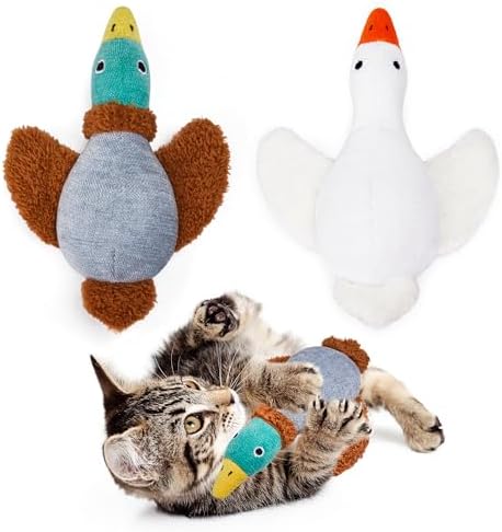 Potaroma Birds Cat Toys, 2 Pack Catnip Toys Soft Durable