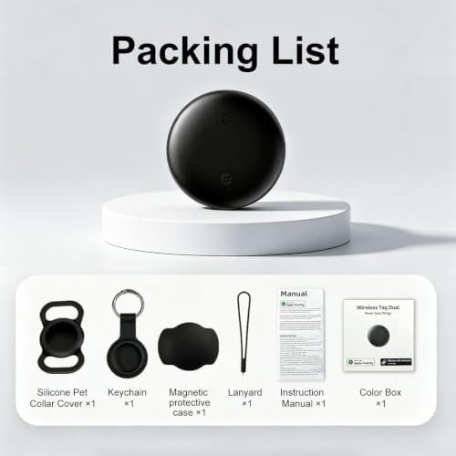 GPS Pet Tracker for Dogs (Android & iOS), Smart Pet Tracker for Collar
