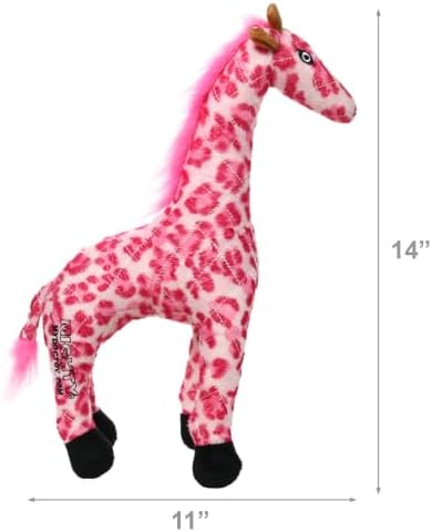 MIGHTY Tuffy 2 Pack Giraffe Dog Toys