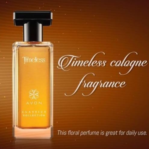 AVON Classics Timeless Cologne for women– Soft Floral Women Perfume with Jasmine, Cardamom & Patchouli fragrances, Long Lasting Perfumes for Women Gift Set, 1.7 fl oz Each