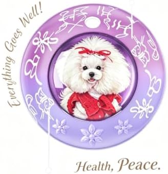 Custom Pet Portrait Tracker Tag with Apple Find My