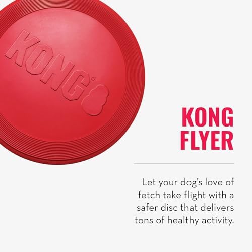KONG Goodie Bone and Flyer Dog Toy Set, for Medium Dogs