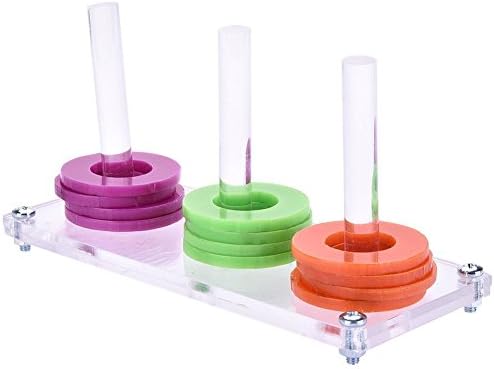 Hypeety Bird Parrot Brice Educational Training Building Block Toy Parrot Intelligence Toy Chew Toy for Macaw Budgies Parakeet Cockatoo African Greys