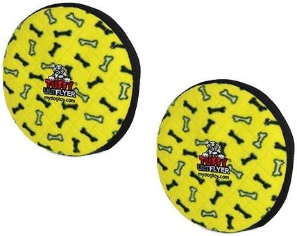 TUFFY® 2 Pack Ultimate Flyer Ultra Durable Plush Dog Toys