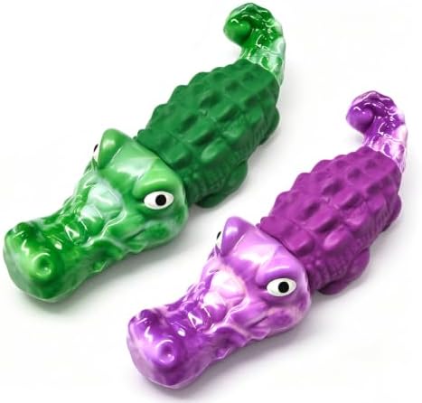 Fuufome Alligator Dog Chew Toys 2 Pack