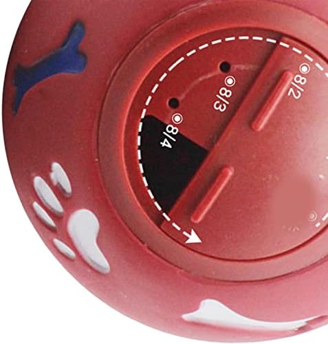 Dog Treat Dispenser Ball, Adjustable Opening Slow Feeder Puzzle Toy