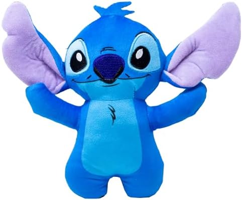 Buckle-Down Disney Dog Toy, Lilo and Stitch Stitch Arms Up Full Body Standing Pose Pet Toy, Plush