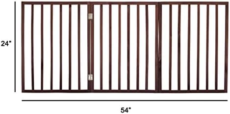Jobar Pet Parade Folding Pet Gate, Z Pattern, JB5885