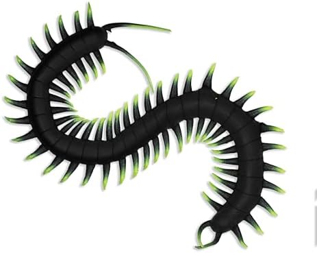 Playology Cat Toys - Catnip Infused Centipede Cat Toy for Chase and Pounce