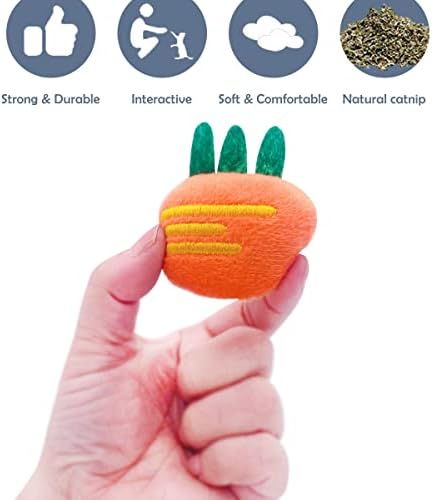 Mini Cat Catnip Toys for Indoor Cats 20 Pack