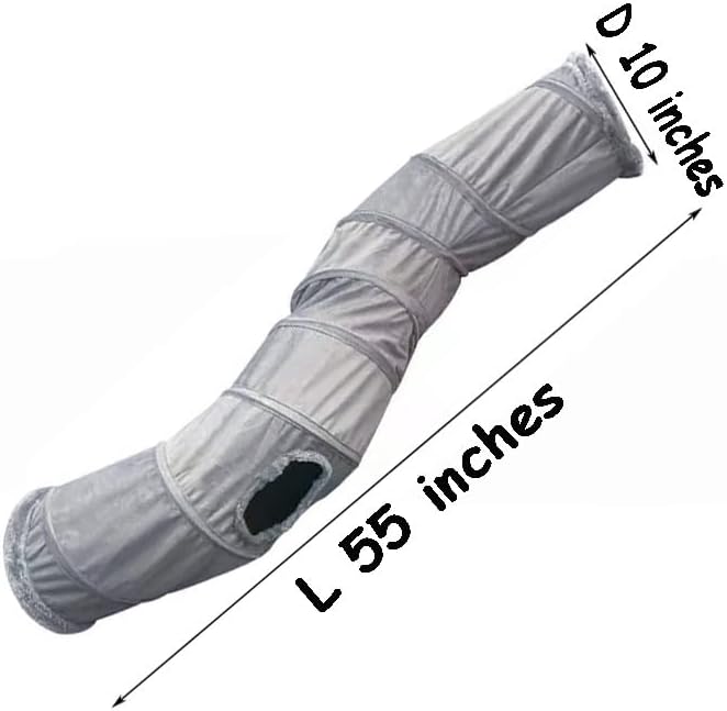 2-Way Collapsible Cat Tunnel Tube Toy Pack Set
