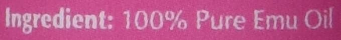 Leven Rose Emu Oil, 100% Pure Natural Hair Strengthener Anti Aging Skin Moisturizer 4 oz