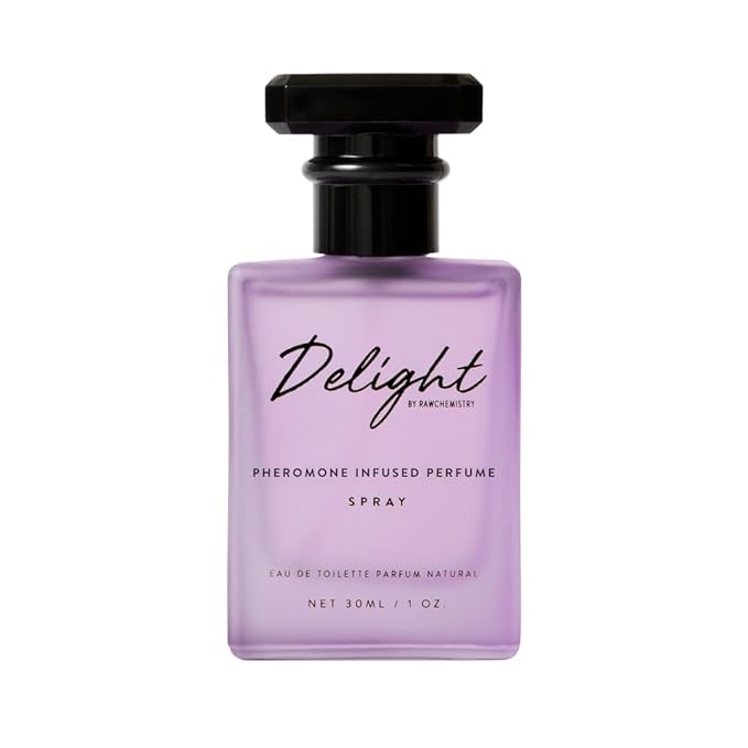RawChemistry Delight Pheromone Infused Perfume for Women – Women's Perfume Infused with Pheromones – Delight by Raw Chemistry Spray with Feromonas – Fragrance con Feromonas para Mujer