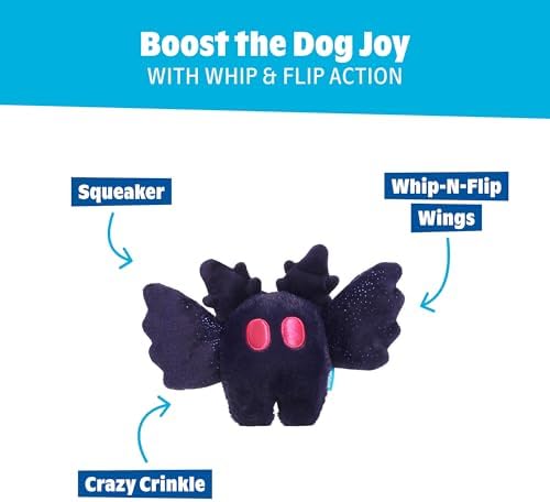 BarkBox Manny Mothman Dog Toy - Toy for Small Dogs