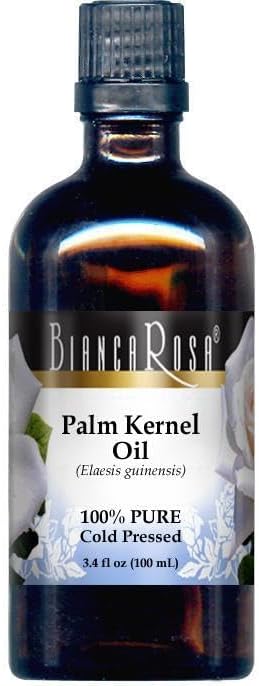 Palm Kernel Oil - 100% Pure, Cold Pressed (3.40 fl oz, ZIN: 428142) - 3 Pack