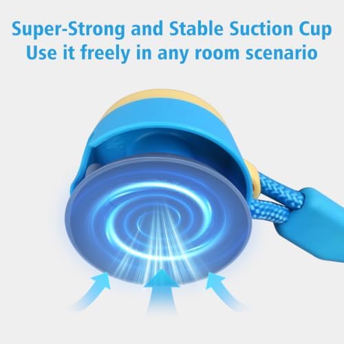 Super Design Suction Cup Dog Tug Toy, Treat Dispensing Interactive Dog Enrichment Toy for Boredom Relief, Ideal for Small Medium Dogs