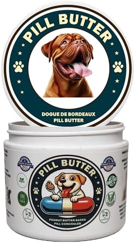 Peanut Butter Dog Pill Wrap - Dogue De Bordeaux Label