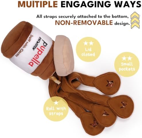 CHEWFFON Interactive Dog Snuffle Toy for Small Medium Large Dogs