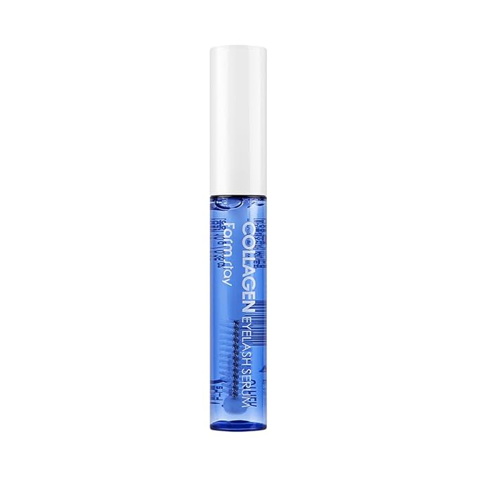 Farmstay Collagen Eyelash Serum - Highly-concentrated serum for eyelashes, Lash Growth Enhancer for Longer, Thicker, Stronger Lashes, Nourishing, Strengthening, K-Beauty, 0.35 fl. oz