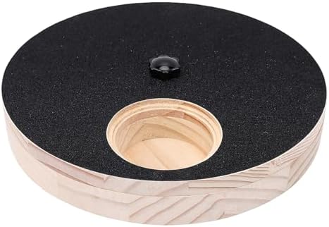 Yosoo Rotating Dog Nail File Scratch Board with Treat Dispenser for Safe Nail Care and Natural Scratching Behavior