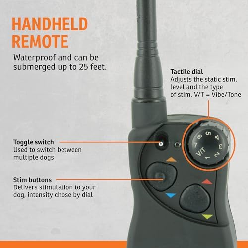 SportDOG HoundHunter 3225 Remote Trainer, 2 Mile Range, Waterproof