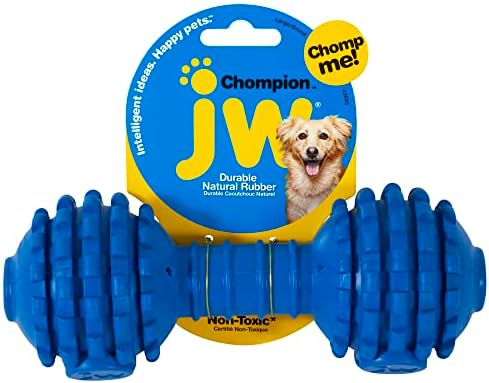 JW Pet Chompion Heavyweight Dog Chew Toy for Large Breeds, Assorted Colors