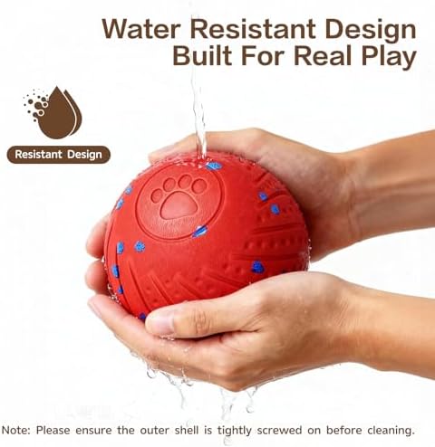 Interactive Dog Ball, Smart Interactive Dog Toys for Medium and Large Dogs