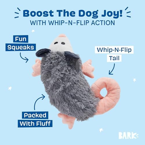 BarkBox Poppy Possum Interactive Plush Dog Toy