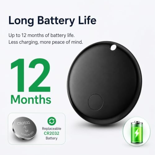 Cat GPS Tracker Collar, Waterproof, Find My Compatible, No Monthly Fee