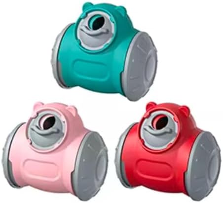 Rolling Dog Slow Feeder Toy - Dog Puzzles for Smart Dogs, Treat Dispensing Puzzle Toy for Small, Medium & Large Dogs – Engaging Food Dispenser for IQ Training & Boredom Relief