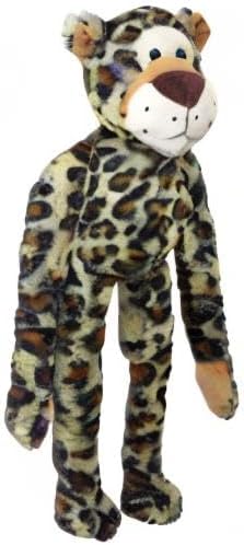 Multipet Swingin 19-Inch Large Plush Dog Toy with Extra Long Arms and Legs with Squeakers