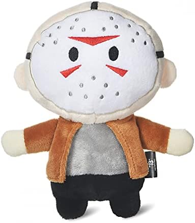 Warner Bros Jason Voorhees Plush Figure Dog Toy, 6 Inch