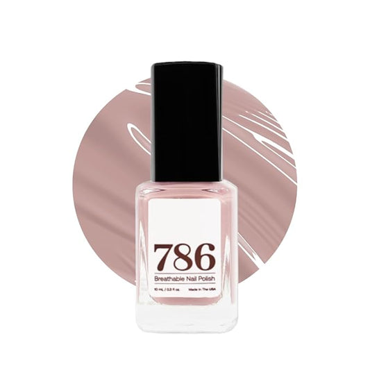 786 Cosmetics Breathable Nail Polish - Award-Winning Halal, Vegan, Cruelty-Free, 21-Free, Fast-Drying (Sakura)