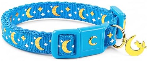 Breakaway Cat Collar with Bell for Kittens & Cats